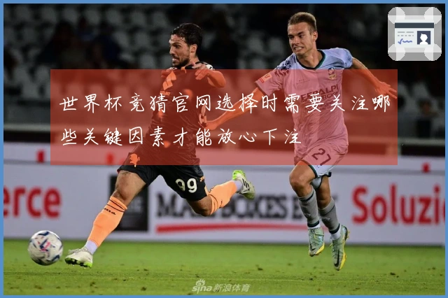 世界杯竞猜官网选择时需要关注哪些关键因素才能放心下注